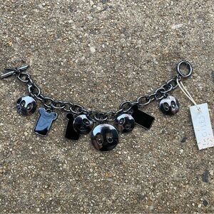 Giles Deacon for Nine West Eek Charm Bracelet NWT